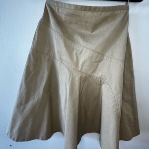 GAP Beige Midi Skirt – Size M